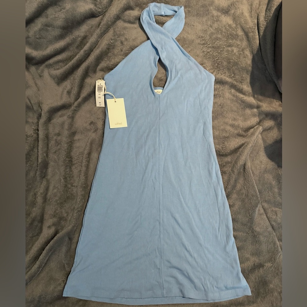 Wilfred Halter Neck Mini Dress